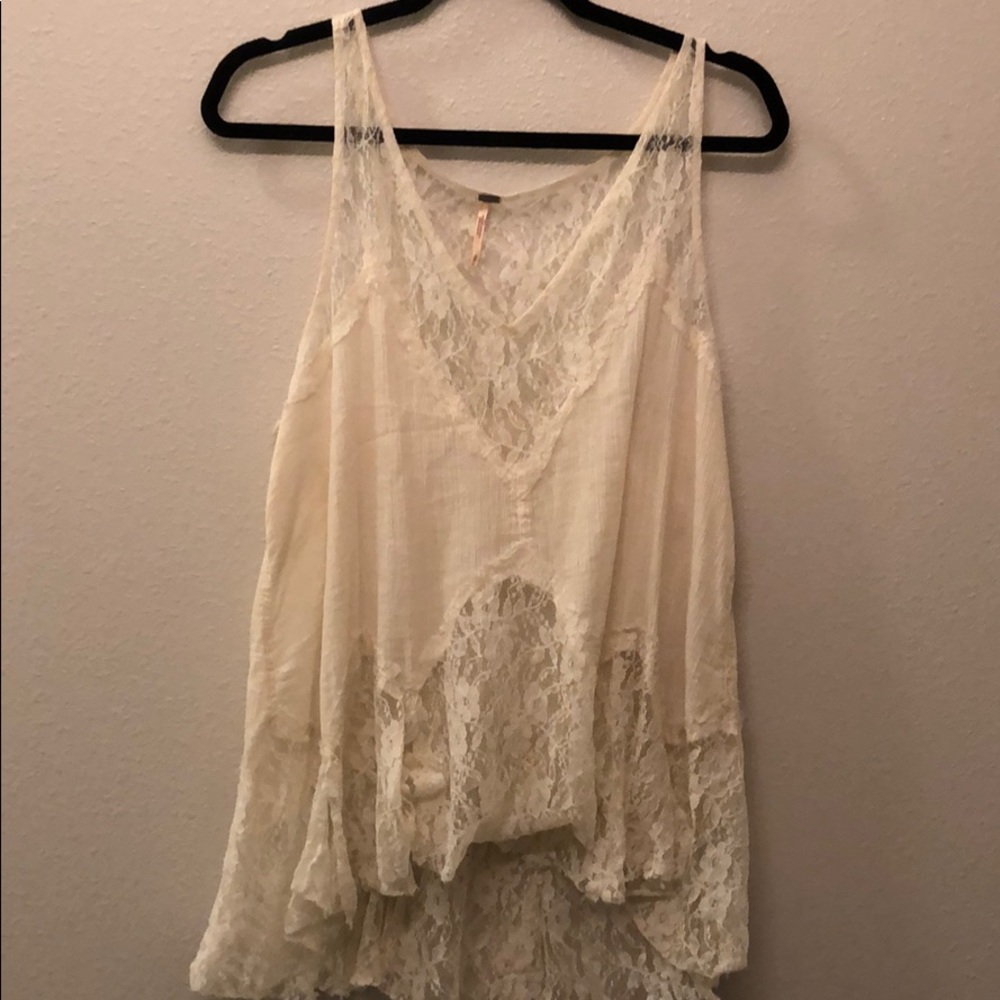 Free people lace tunic